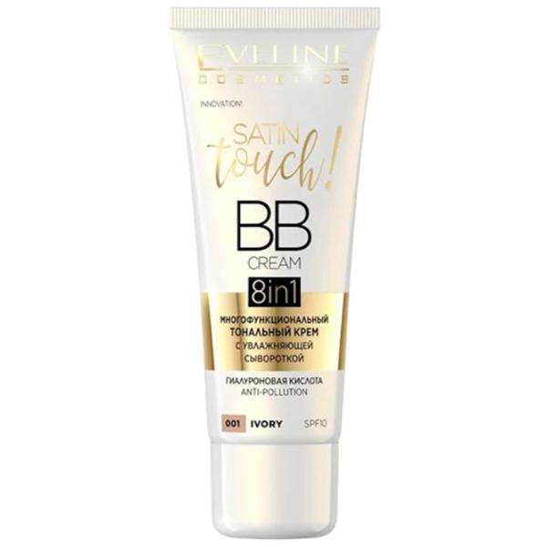 Тональный крем Eveline Cosmetics EV Satin Touch BB 8в1 30 мл/ Слоновая кость photo 1