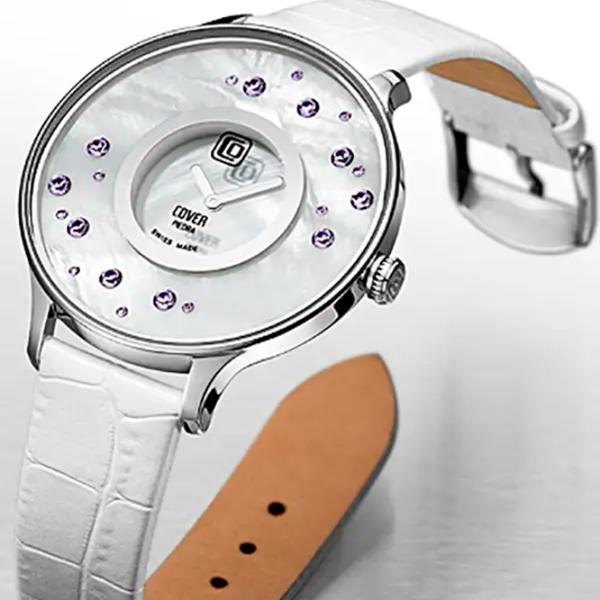 Ceas de mână pentru femei Cover CO158.08 Cuarț/ 43 mm photo 2