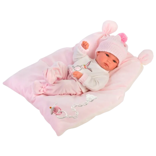 Кукла Llorens Bimba Con Cojin Rosa 63556 малыш/ 3+ photo 1