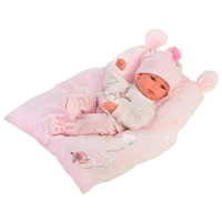 Кукла Llorens Bimba Con Cojin Rosa 63556 малыш/ 3+