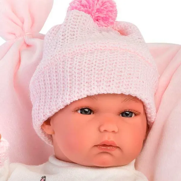 Кукла Llorens Bimba Con Cojin Rosa 63556 малыш/ 3+ photo 2