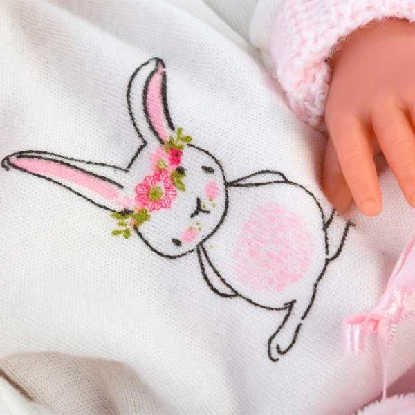 Кукла Llorens Bimba Con Cojin Rosa 63556 малыш/ 3+ photo 3