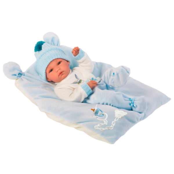 Кукла Llorens Bimbo Con Cojin 63555 малыш/ 3+ photo 1