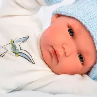 Кукла Llorens Bimbo Con Cojin 63555 малыш/ 3+ photo 3