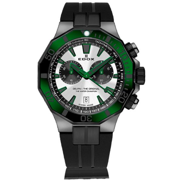 Ceas de mână pentru bărbați Edox 10112 37GNVCA ANV Cuarț/ 43 mm photo 1 Ceas de mână pentru bărbați Edox 10112 37GNVCA ANV Cuarț/ 43 mm photo 1