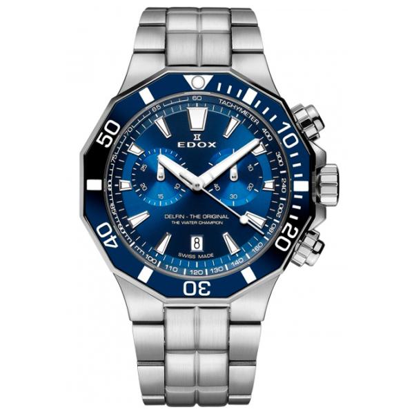 Ceas de mână pentru bărbați Edox 10112 3BUM BUIN Cuarț/ 43 mm photo 1 Ceas de mână pentru bărbați Edox 10112 3BUM BUIN Cuarț/ 43 mm photo 1