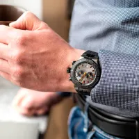Ceas de mână pentru bărbați Edox 10113 37GNCA GNO Cuarț/ 43 mm photo 3