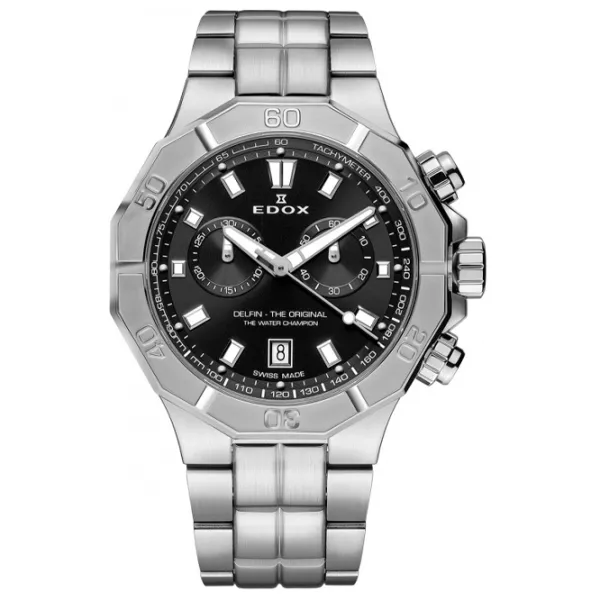 Ceas de mână pentru bărbați Edox 10113 3M NIN Cuarț/ 43 mm photo 1 Ceas de mână pentru bărbați Edox 10113 3M NIN Cuarț/ 43 mm photo 1