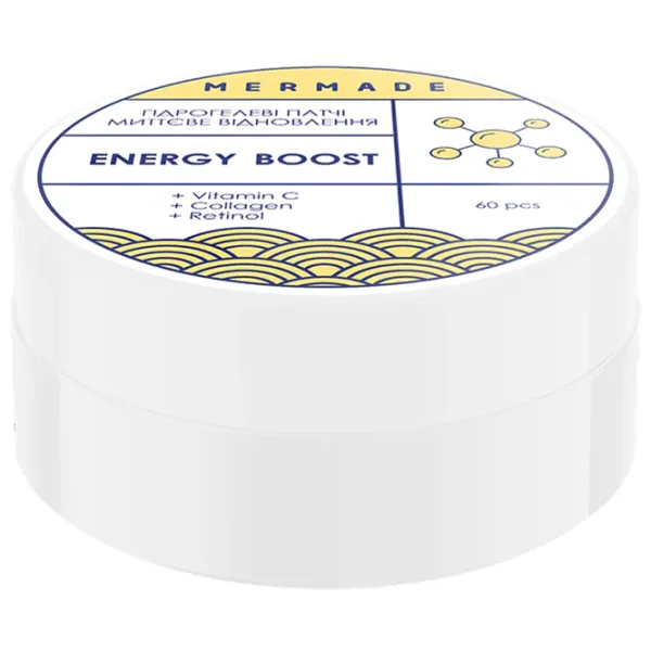 Патчи для глаз Mermade Energy Boost Тонизирование/ 60 photo 3