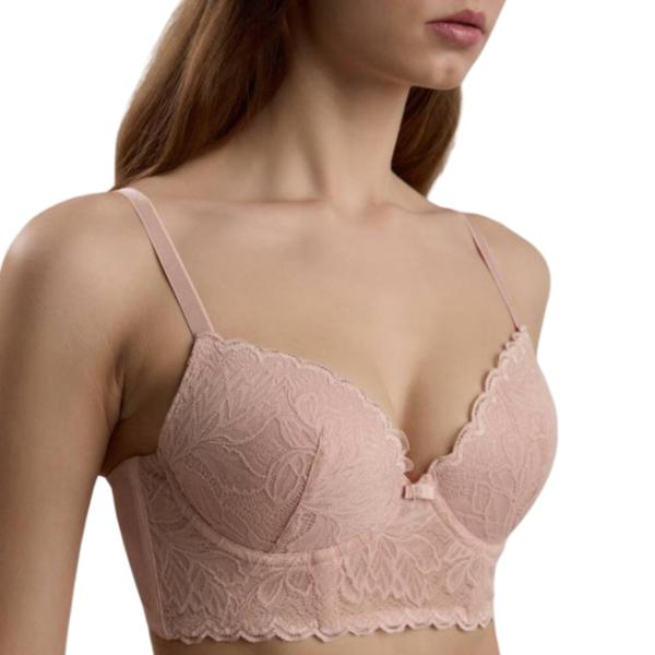 Sutien pentru femei Conte TB1184 70B/ Camellia/ Push-up photo 2