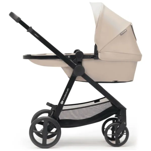 Cărucior pentru copil KinderKraft Newly 3in1 Mink Pro KSNEWL00BEG300I/ Beige photo 4