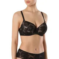 Sutien pentru femei Conte RB1060 75B/ Black/ Push-up