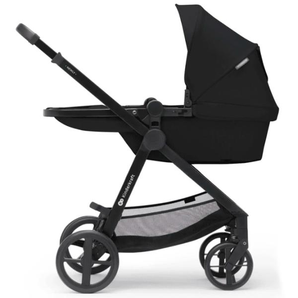 Детская коляска KinderKraft Newly 3in1 Mink Pro KSNEWL00BLK300I/ Черный photo 4