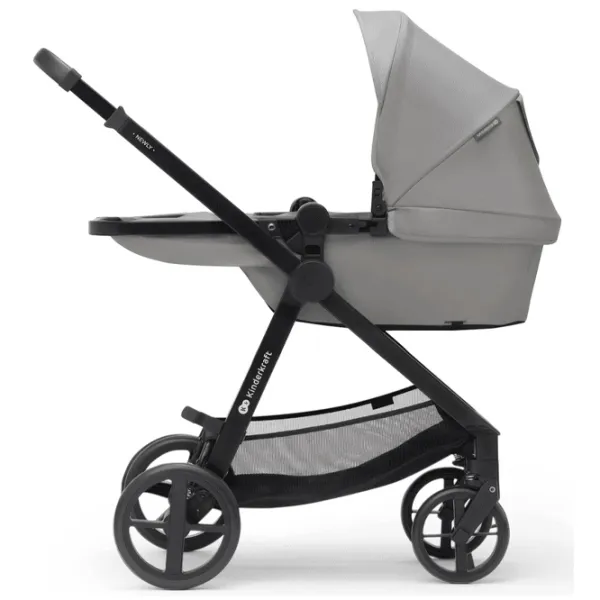 Cărucior pentru copil KinderKraft Newly 3in1 Mink Pro KSNEWL00GRY300I/ Gray photo 3