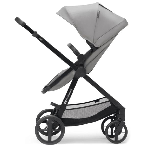 Cărucior pentru copil KinderKraft Newly 3in1 Mink Pro KSNEWL00GRY300I/ Gray photo 4