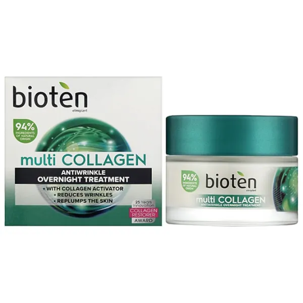 Cremă pentru față Bioten MULTI COLLAGEN SPF 10 Toate tipurile/ 50 ml photo 1