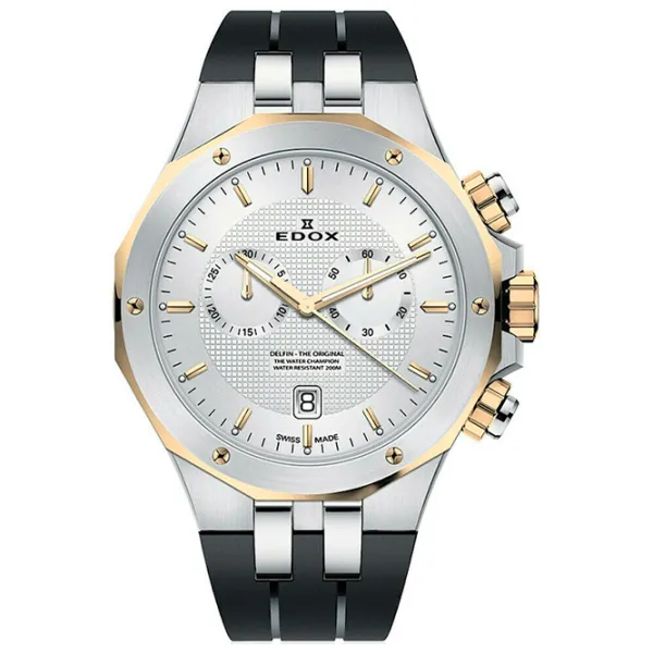 Ceas de mână pentru bărbați Edox 10110 357JCA AID Cuarț/ 43 mm photo 1 Ceas de mână pentru bărbați Edox 10110 357JCA AID Cuarț/ 43 mm photo 1