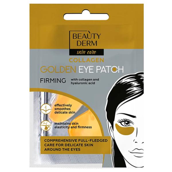 Patch-uri pentru ochi Beauty Derm Golden Eye Patch Tonifiere/ 2 photo 1
