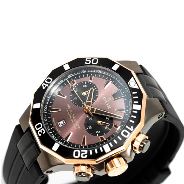 Ceas de mână pentru bărbați Edox 10112 357GRNCA BRNR Cuarț/ 43 mm photo 2 Ceas de mână pentru bărbați Edox 10112 357GRNCA BRNR Cuarț/ 43 mm photo 2