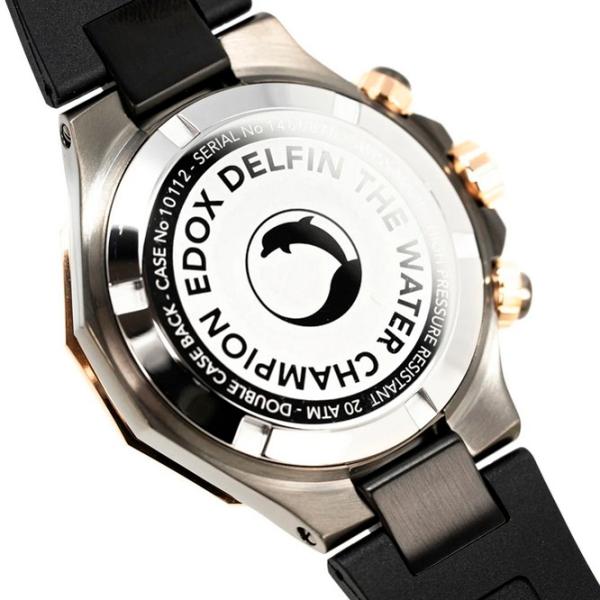 Ceas de mână pentru bărbați Edox 10112 357GRNCA BRNR Cuarț/ 43 mm photo 5 Ceas de mână pentru bărbați Edox 10112 357GRNCA BRNR Cuarț/ 43 mm photo 5