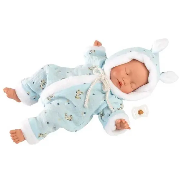 Păpușă Llorens Little Baby Boy 63301 bebeluș/ 3+ photo 4
