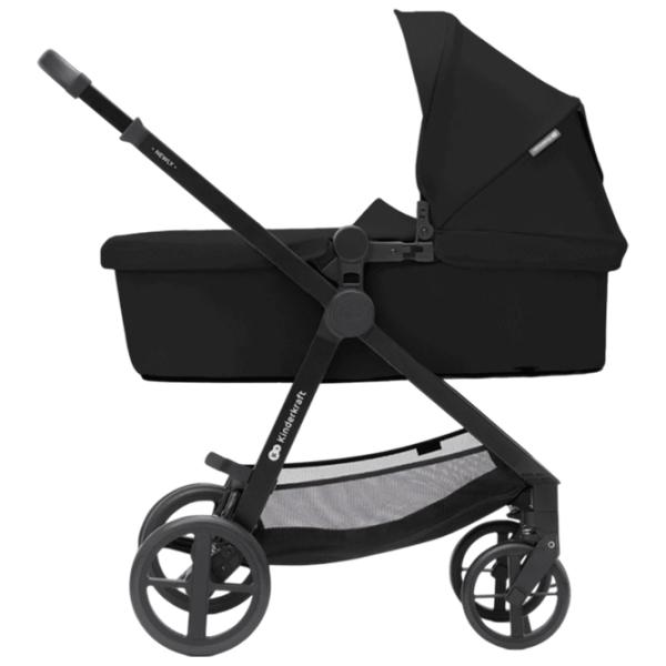 Cărucior pentru copil KinderKraft Newly 4in1 Mink Pro KSNEWL00BLK400I/ Black photo 1