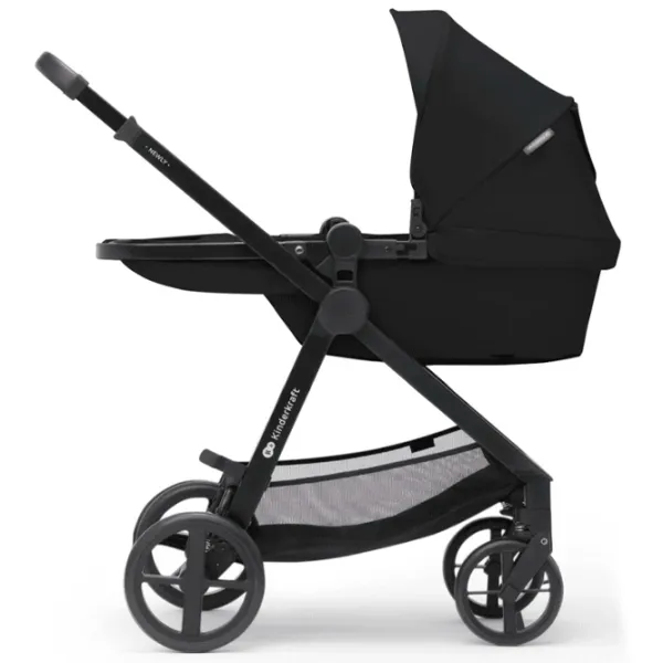 Cărucior pentru copil KinderKraft Newly 4in1 Mink Pro KSNEWL00BLK400I/ Black photo 3
