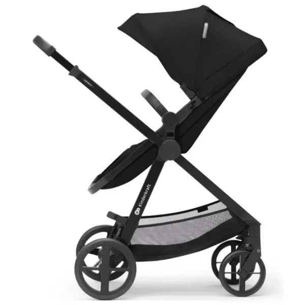 Cărucior pentru copil KinderKraft Newly 4in1 Mink Pro KSNEWL00BLK400I/ Black photo 4