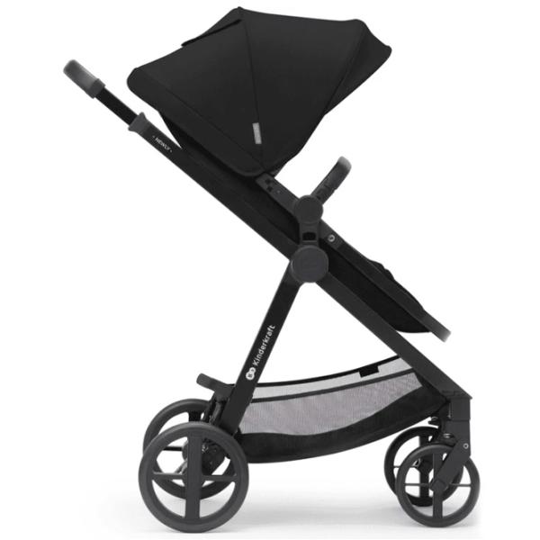 Cărucior pentru copil KinderKraft Newly 4in1 Mink Pro KSNEWL00BLK400I/ Black photo 5