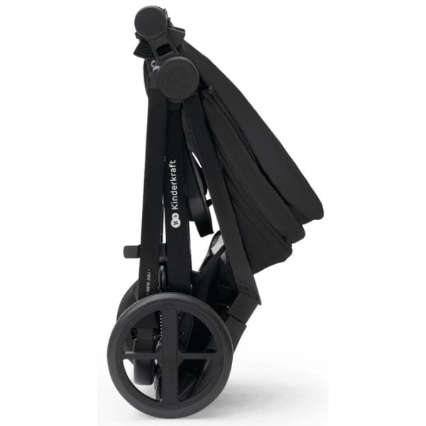 Cărucior pentru copil KinderKraft Newly 4in1 Mink Pro KSNEWL00BLK400I/ Black photo 6