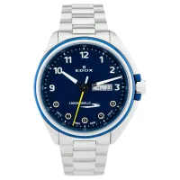 Ceas de mână pentru bărbați Edox 84301 3BUM BUBG Cuarț/ 43 mm