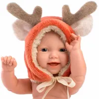 Кукла Llorens Mini Baby Boy Reindeer 63202 малыш/ 3+ photo 3