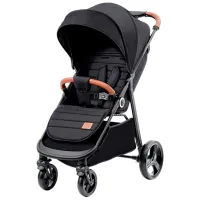 Детская коляска KinderKraft Grande Plus KSGRAN00BLK0000/ Черный