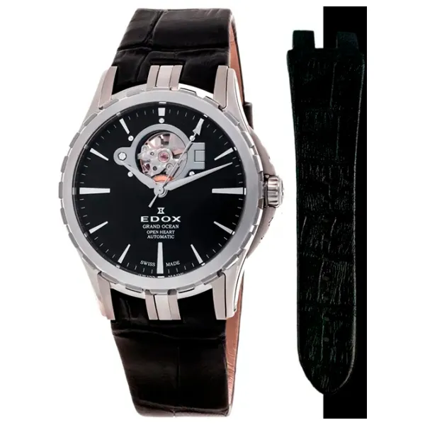 Ceas de mână pentru bărbați Edox 85008 3 NIN Mecanic/ 41 mm photo 1 Ceas de mână pentru bărbați Edox 85008 3 NIN Mecanic/ 41 mm photo 1