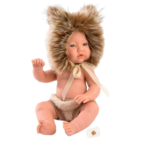 Păpușă Llorens Mini Baby Lion 63201 bebeluș/ 3+ photo 1