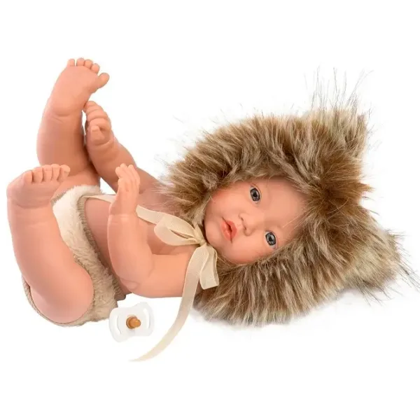 Păpușă Llorens Mini Baby Lion 63201 bebeluș/ 3+ photo 2
