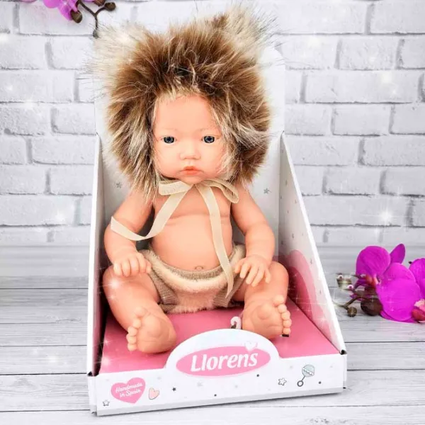 Păpușă Llorens Mini Baby Lion 63201 bebeluș/ 3+ photo 5