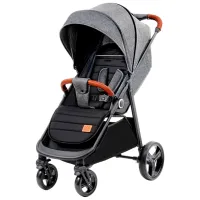 Cărucior pentru copil KinderKraft Grande Plus KSGRAN00GRY0000/ Gray