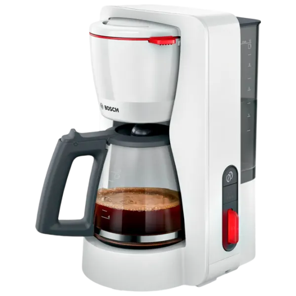 Cafetieră Bosch TKA3M131 1.4 l/ White photo 1