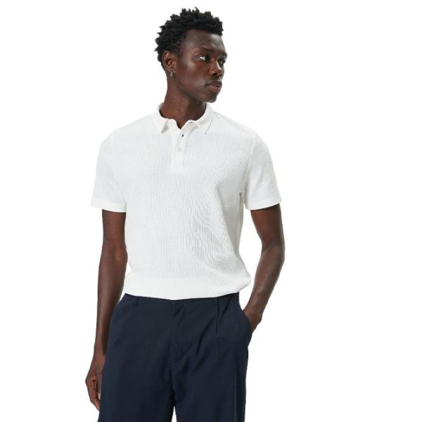 Tricou polo pentru bărbați Koton BSC White photo 2 Tricou polo pentru bărbați Koton BSC White photo 2