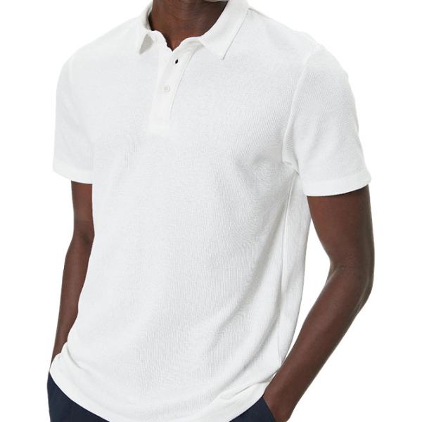 Tricou polo pentru bărbați Koton BSC White photo 5 Tricou polo pentru bărbați Koton BSC White photo 5