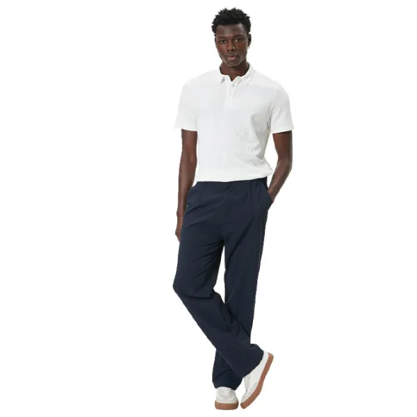 Футболка поло для мужчин Koton BSC Белый photo 3 Футболка поло для мужчин Koton BSC Белый photo 3