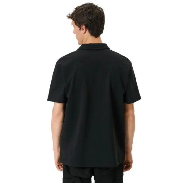 Tricou polo pentru bărbați Koton BCS Black photo 4