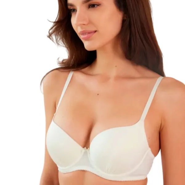 Sutien pentru femei Fantasy 9051 75A/ Ivory/ Push-up photo 1