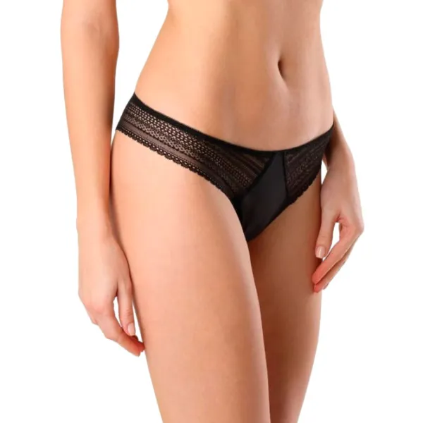 Chiloți pentru femei Conte RP6072 94/ Black/ Tanga photo 1