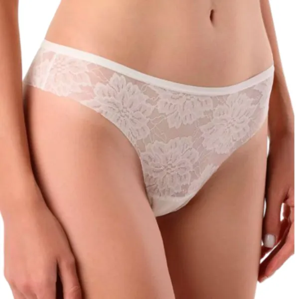 Chiloți pentru femei Conte RP6054 102/ White/ Tanga photo 1