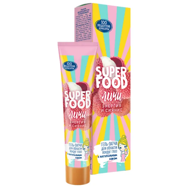 Patch-uri gel pentru ochi Сто Рецептов Красоты Superfood Hidratare/ 1 photo 1 Patch-uri gel pentru ochi Сто Рецептов Красоты Superfood Hidratare/ 1 photo 1