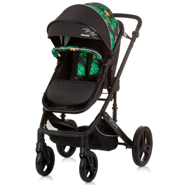 Детская коляска Chipolino Amore KKAM02404JU/ Черный photo 2 Детская коляска Chipolino Amore KKAM02404JU/ Черный photo 2