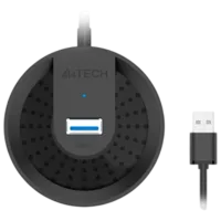 Адаптер Hub A4Tech HUB-30 USB Type-A/ Черный
