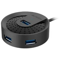 Адаптер Hub A4Tech HUB-30 USB Type-A/ Черный photo 3